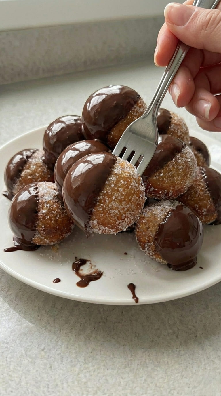 Easy Banana Bread Donut Holes, Bite Size & Irresistible