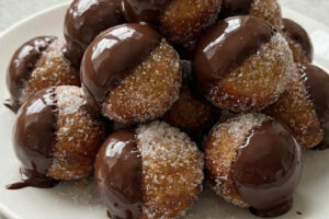 Easy Banana Bread Donut Holes, Bite Size & Irresistible