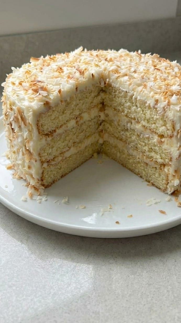 Homemade Coconut Cake – Perfect Dessert for Any Occasion