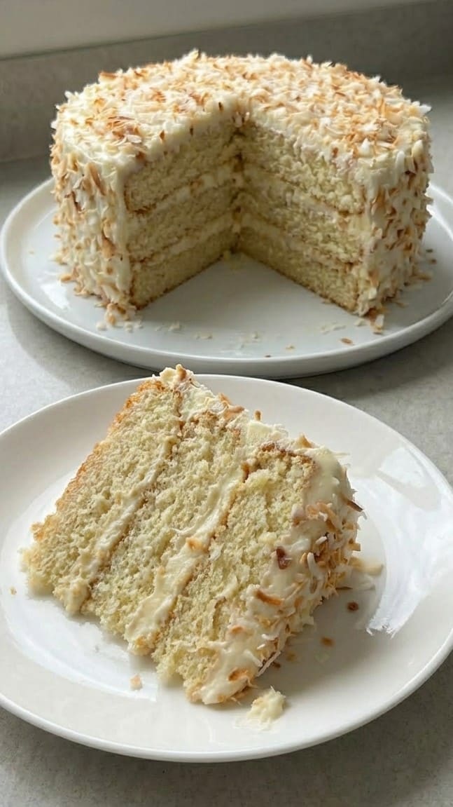Homemade Coconut Cake – Perfect Dessert for Any Occasion