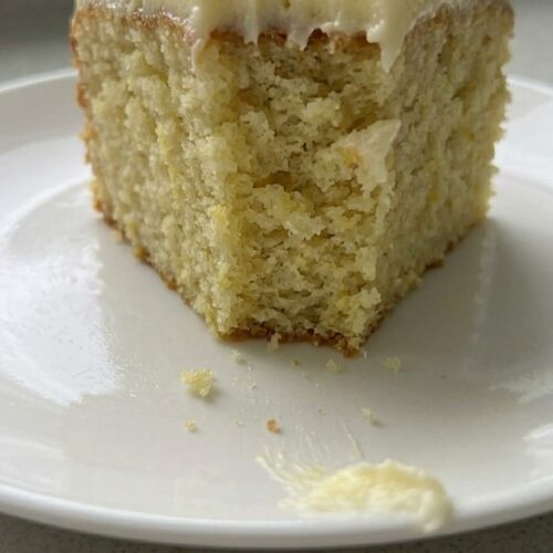 Best Lemon Cake with Lemon Cream Cheese Frosting – Simple & Delicious