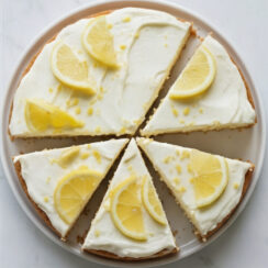 Lemon Cake with Lemon Cream Cheese Frosting