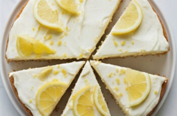 Lemon Cake with Lemon Cream Cheese Frosting