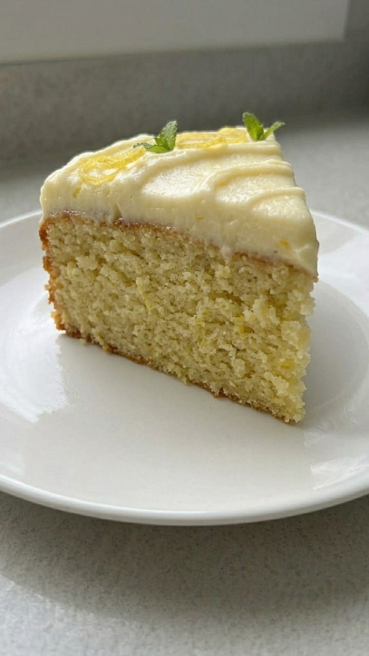 Best Lemon Cake with Lemon Cream Cheese Frosting – Simple & Delicious
