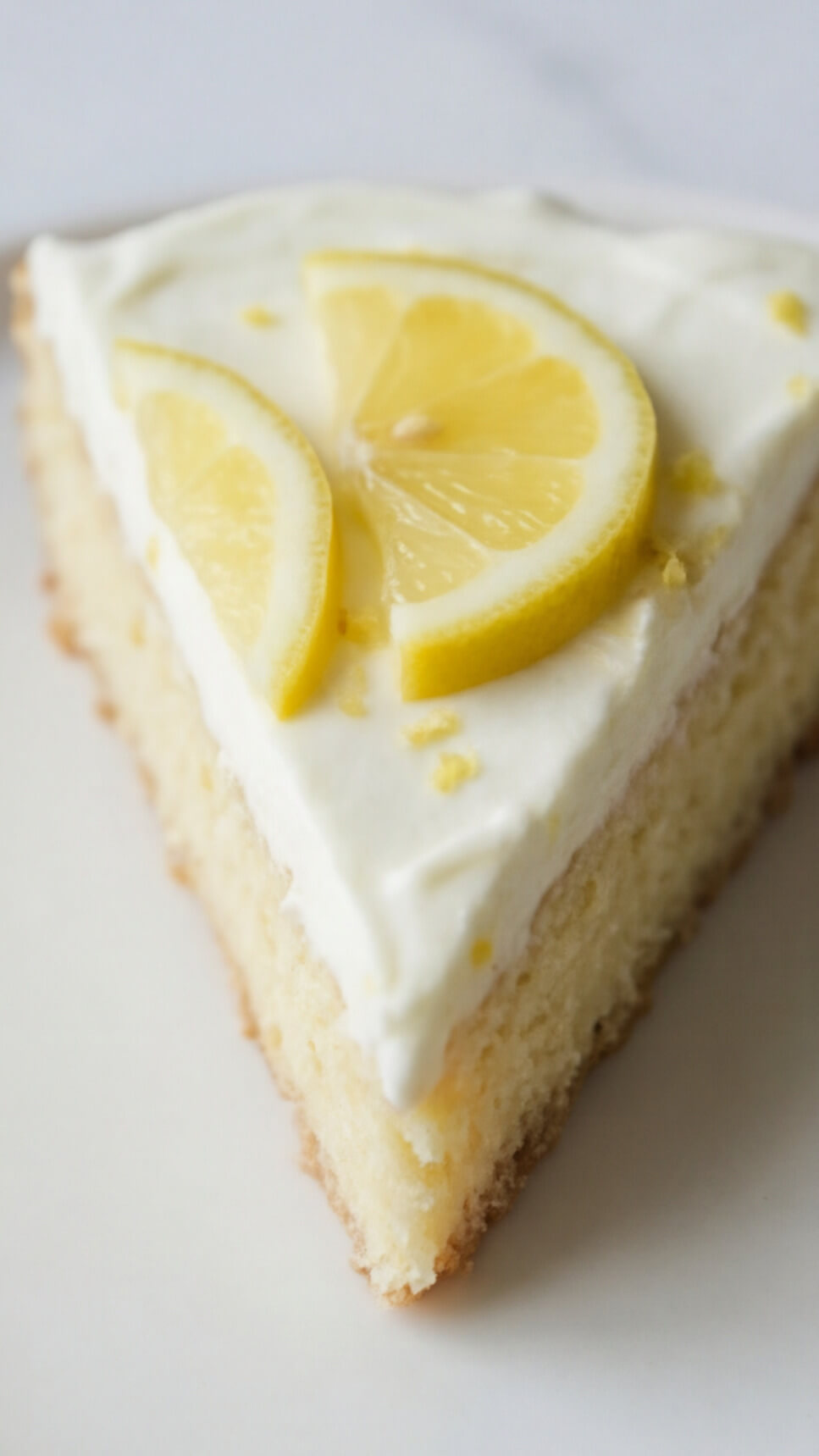 Lemon Cake with Lemon Cream Cheese Frosting