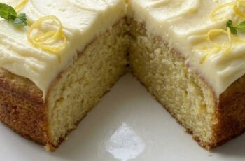 Best Lemon Cake with Lemon Cream Cheese Frosting – Simple & Delicious