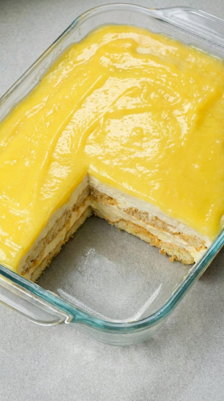 Homemade Lemon Tiramisu with Lemon Curd, No Bake Dessert