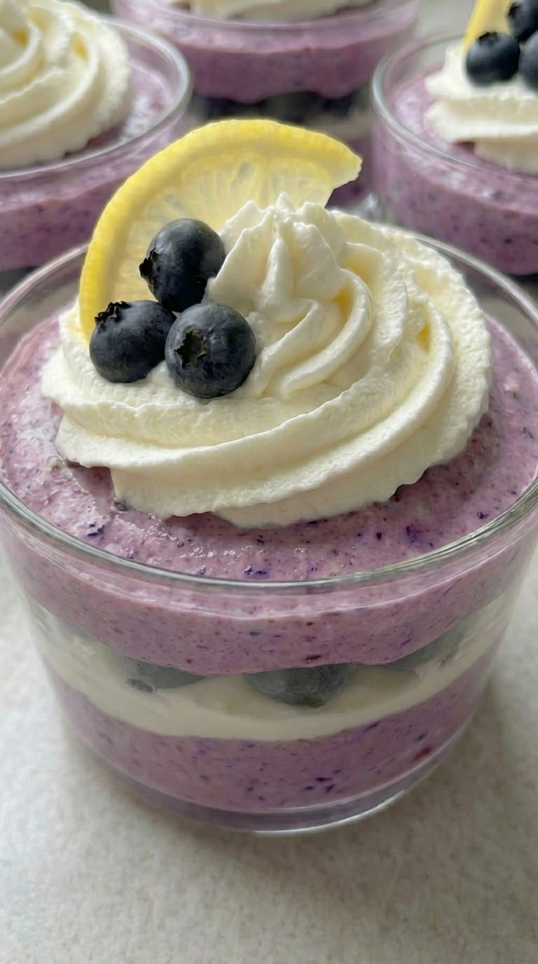 Best Blueberry Cheesecake Mousse – Fluffy, Fruity & Perfect