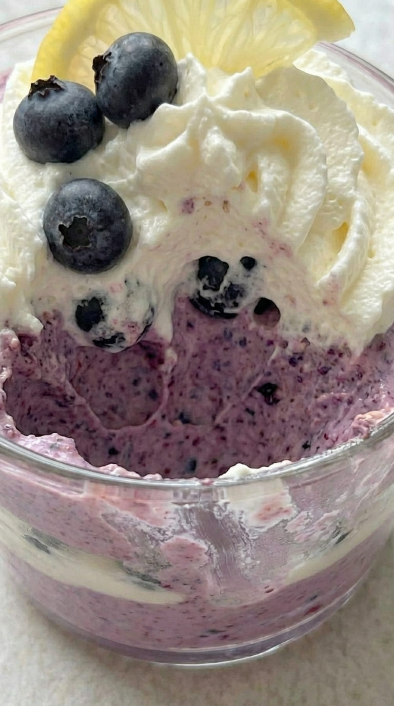 Best Blueberry Cheesecake Mousse – Fluffy, Fruity & Perfect