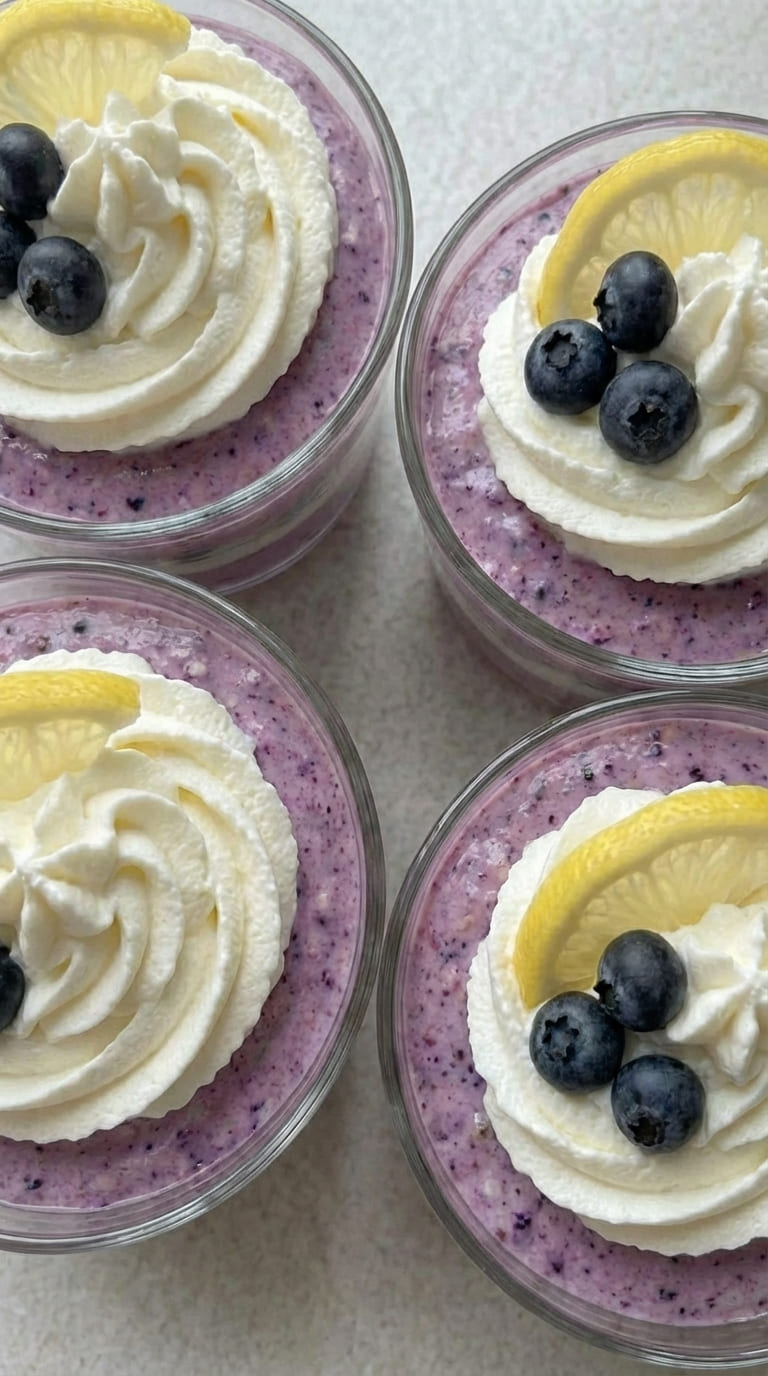 Best Blueberry Cheesecake Mousse – Fluffy, Fruity & Perfect