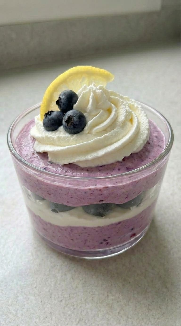 Best Blueberry Cheesecake Mousse – Fluffy, Fruity & Perfect