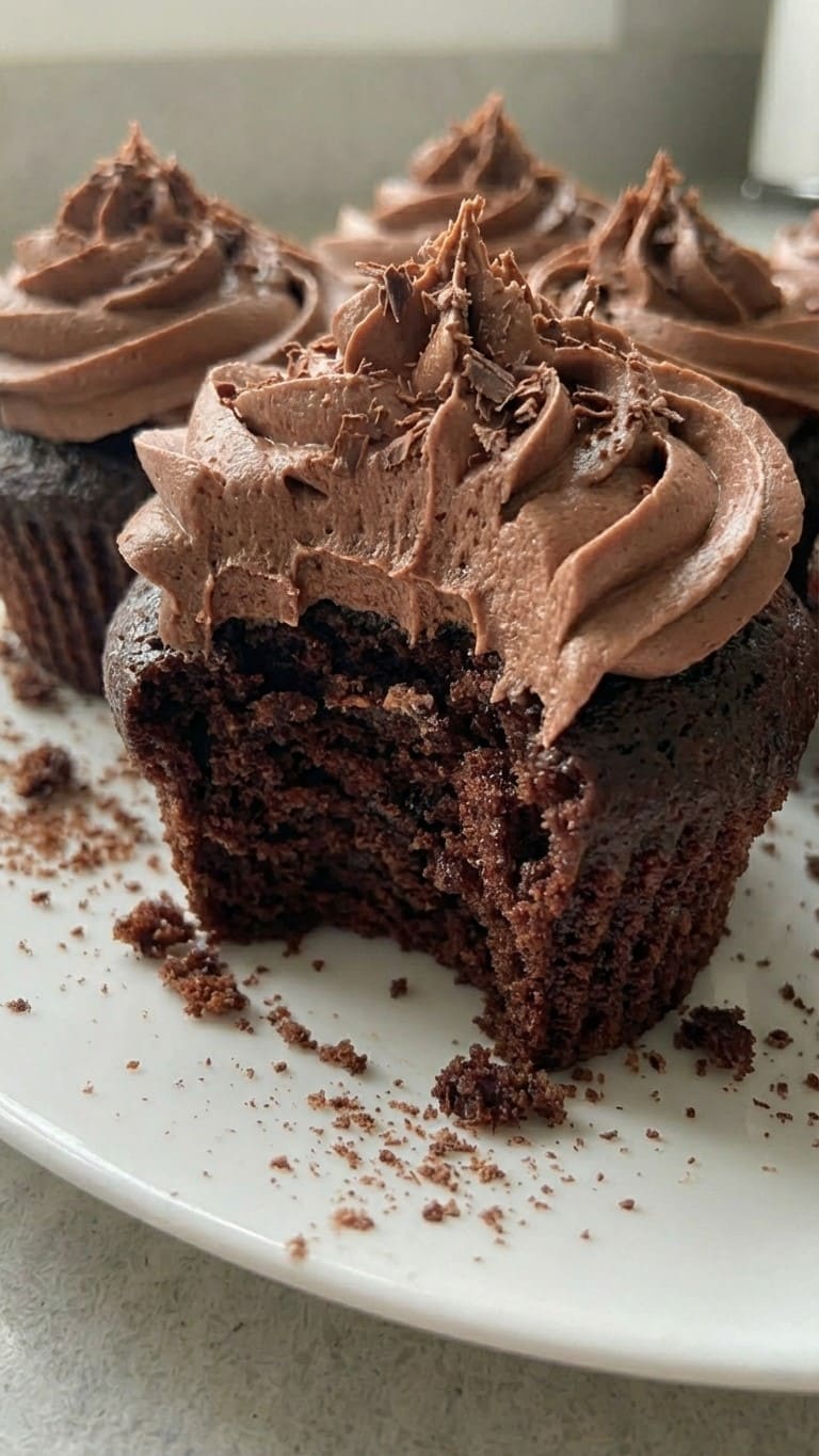 Easy Chocolate Cupcakes Recipe (Best Ever!)