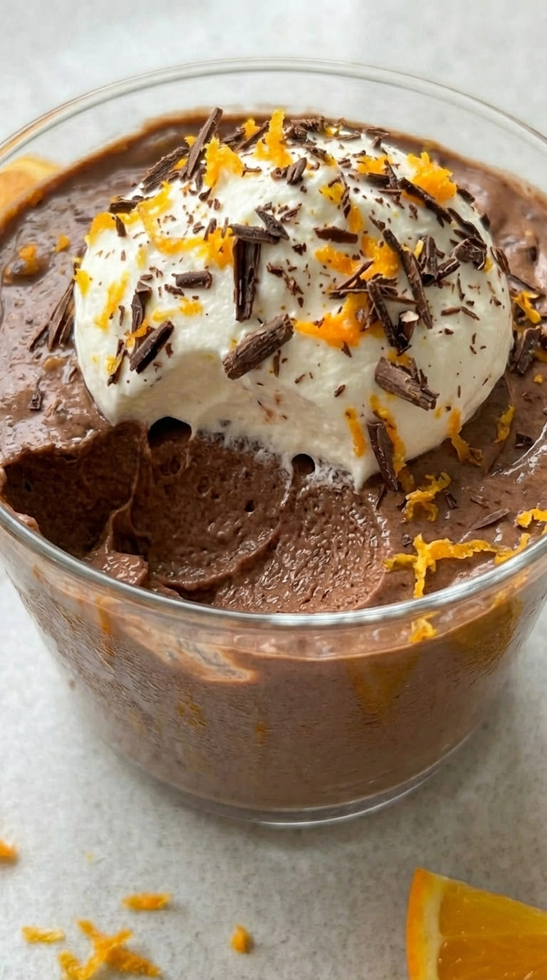 Easy Chocolate Orange Mousse – Rich, Creamy & Ready in Minutes