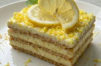 Easy Lemon Icebox Cake – No Bake & Perfectly Refreshing