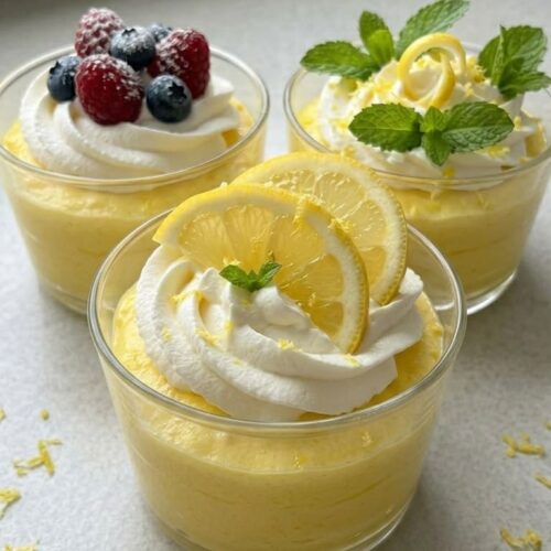 Homemade Lemon Mousse Recipe – Fresh, Fluffy & Delicious