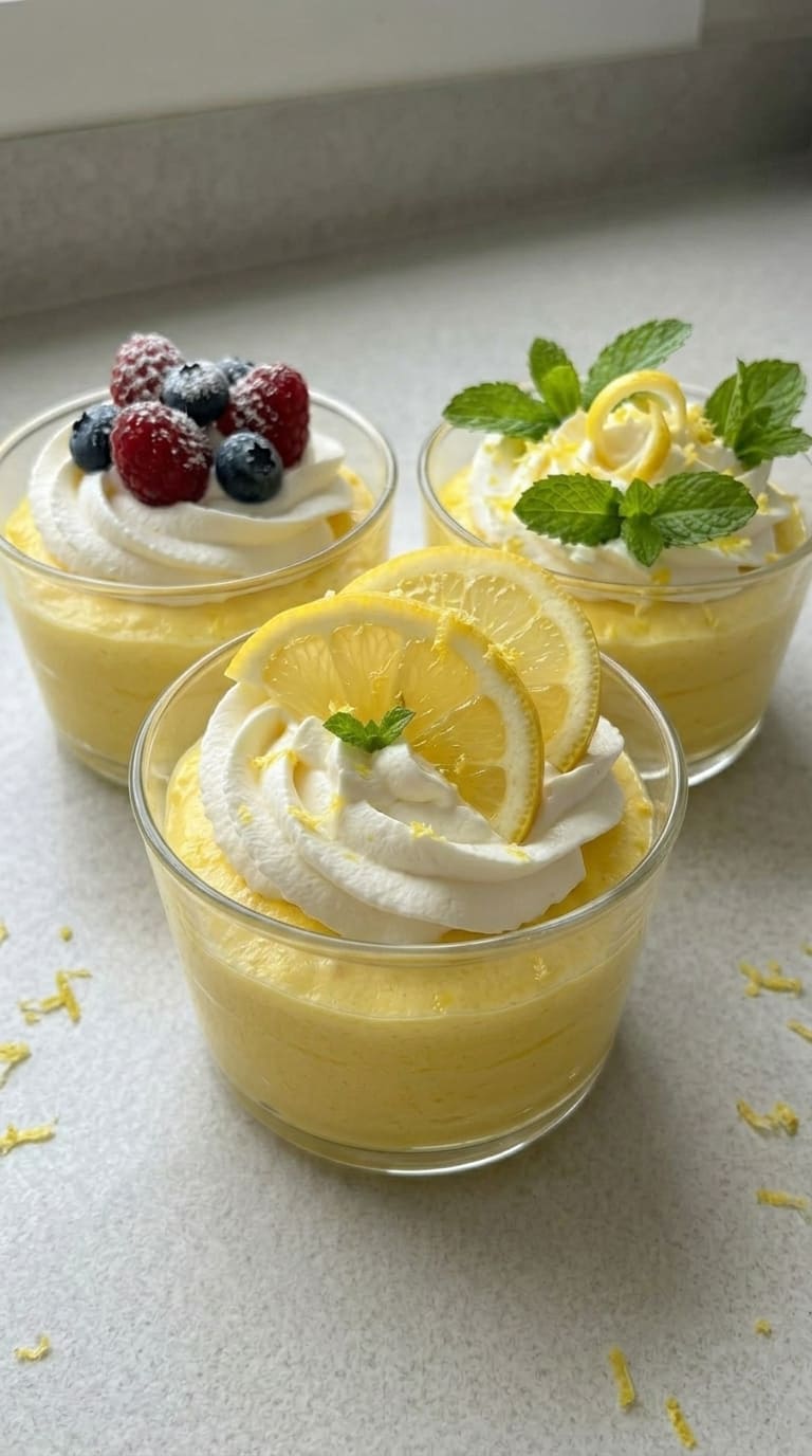 Homemade Lemon Mousse Recipe – Fresh, Fluffy & Delicious