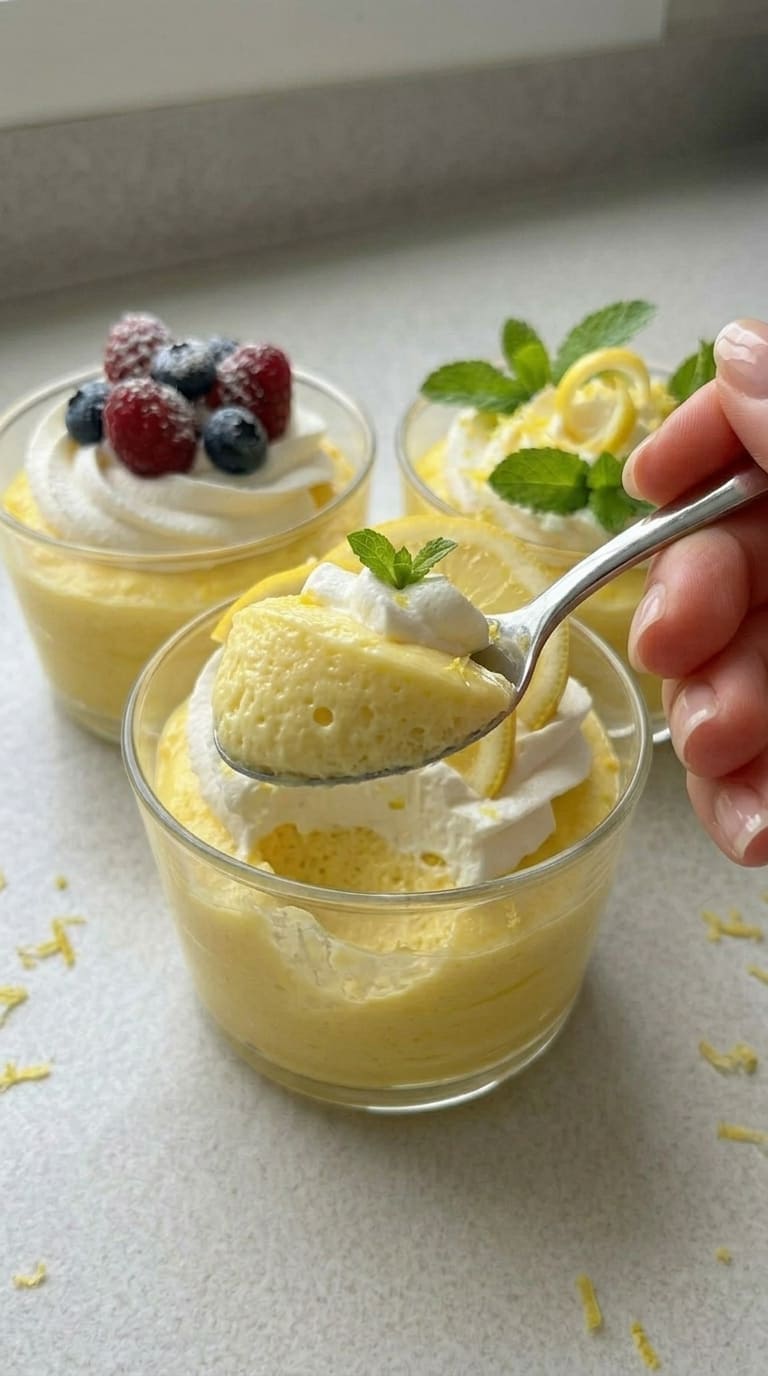 Homemade Lemon Mousse Recipe – Fresh, Fluffy & Delicious