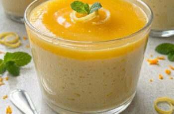 Lemon Mousse with Lemon Curd – Perfect No Bake Dessert