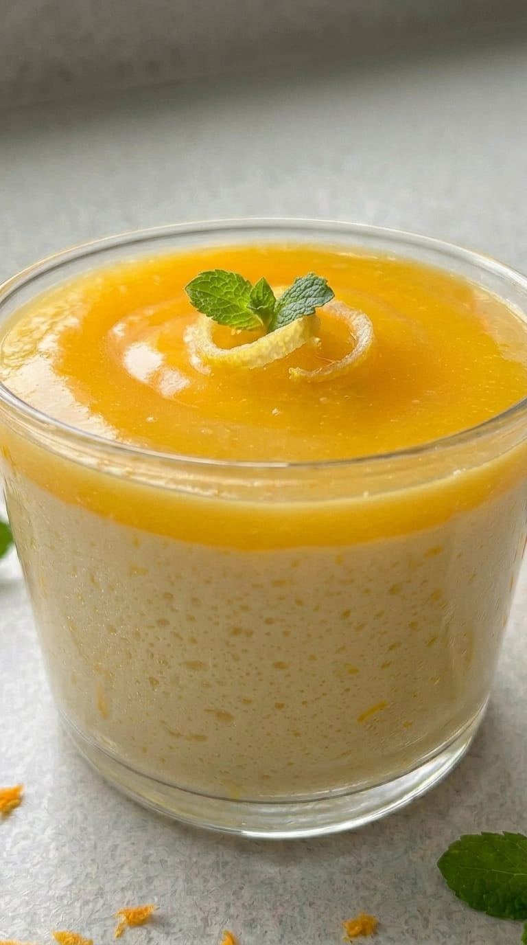 Lemon Mousse with Lemon Curd – Perfect No Bake Dessert