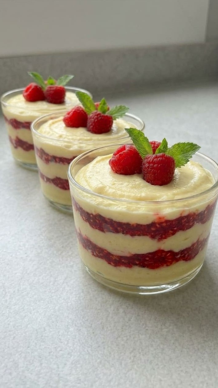 Lemon Raspberry Fluff – Fresh, Creamy & Perfect Treat