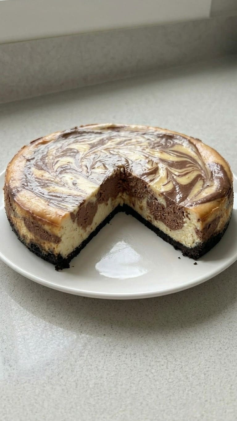 Marble Cheesecake – Perfect for Any Occasion