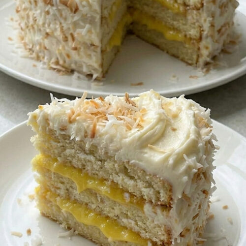Fresh Lemon Coconut Cake Everyone Will Ask You For