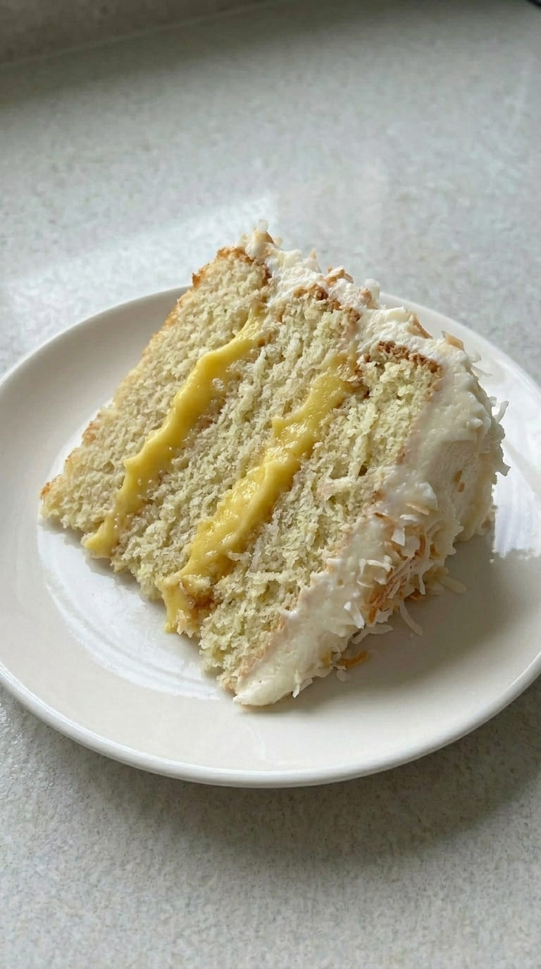 Fresh Lemon Coconut Cake Everyone Will Ask You For