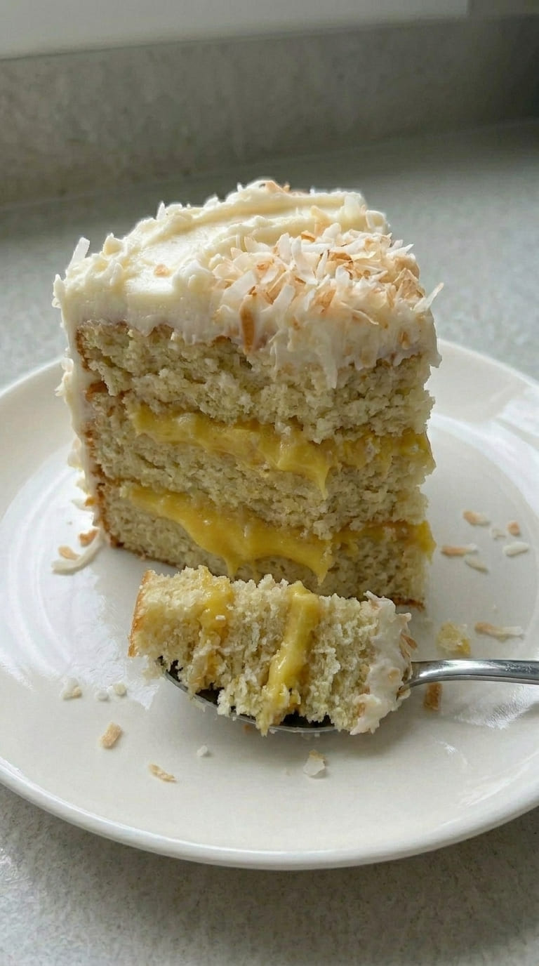 Fresh Lemon Coconut Cake Everyone Will Ask You For