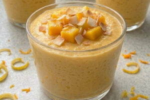 Fresh Mango Mousse That Melts in Your Mouth