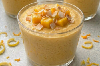 Fresh Mango Mousse That Melts in Your Mouth