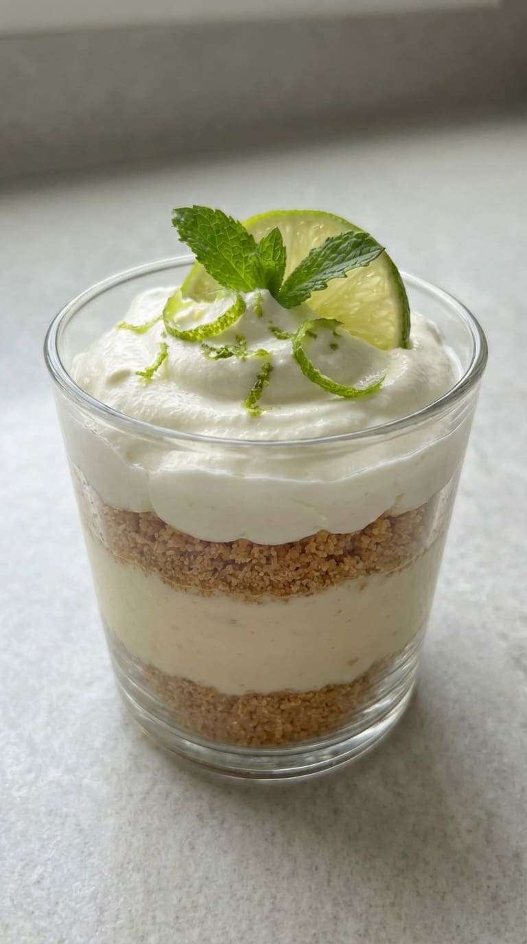 Key Lime Cheesecake Parfaits Recipe, Easy No Bake Dessert