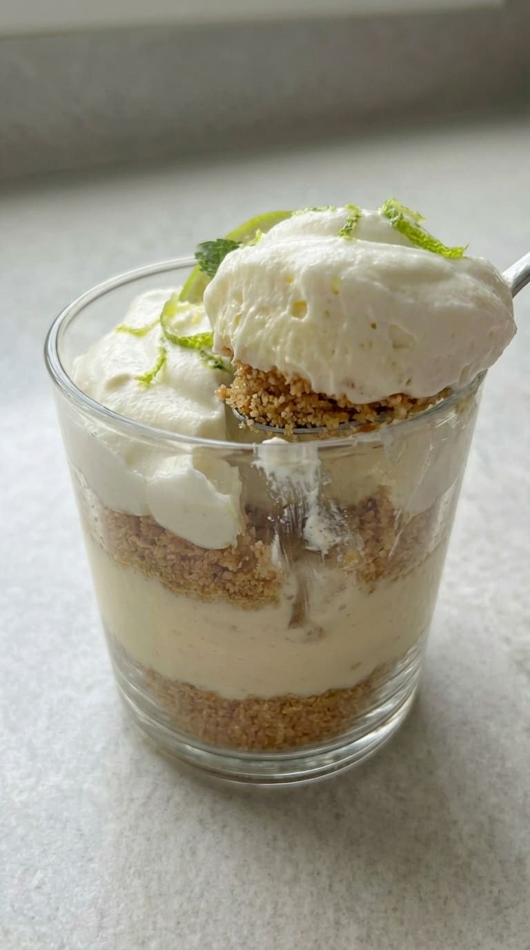 Key Lime Cheesecake Parfaits Recipe, Easy No Bake Dessert