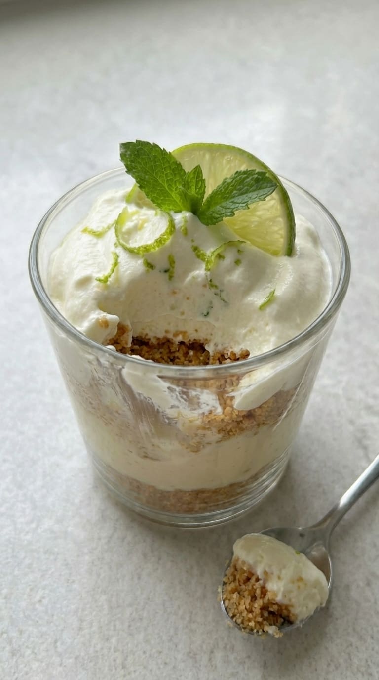 Key Lime Cheesecake Parfaits Recipe, Easy No Bake Dessert
