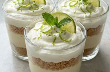 Key Lime Cheesecake Parfaits Recipe, Easy No Bake Dessert