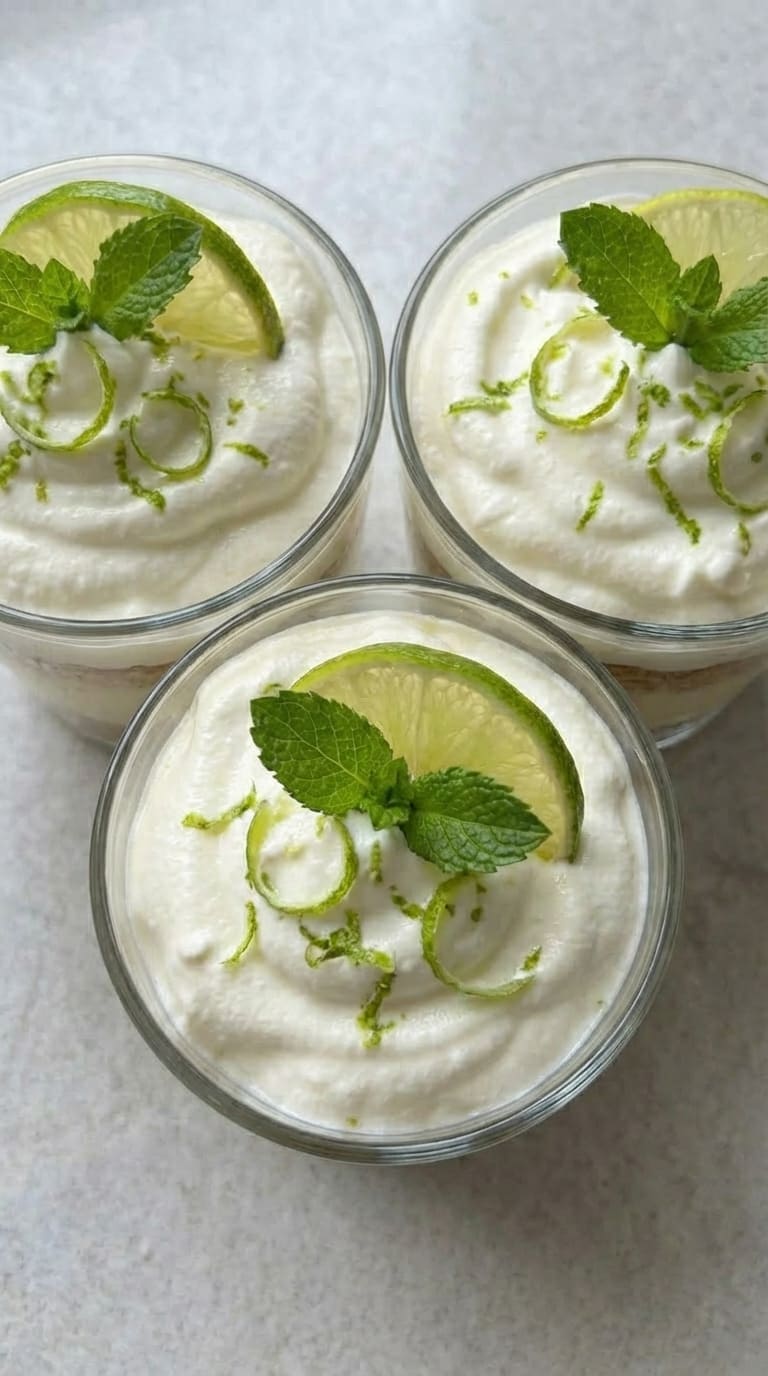 Key Lime Cheesecake Parfaits Recipe, Easy No Bake Dessert