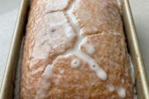 Moist Donut Bread with Glaze Perfect for Breakfast or Dessert