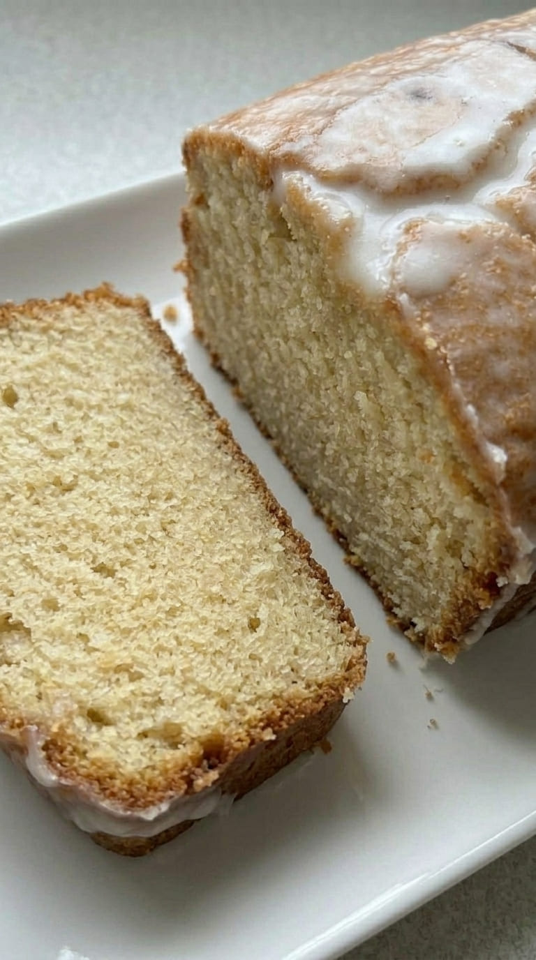 Moist Donut Bread with Glaze Perfect for Breakfast or Dessert