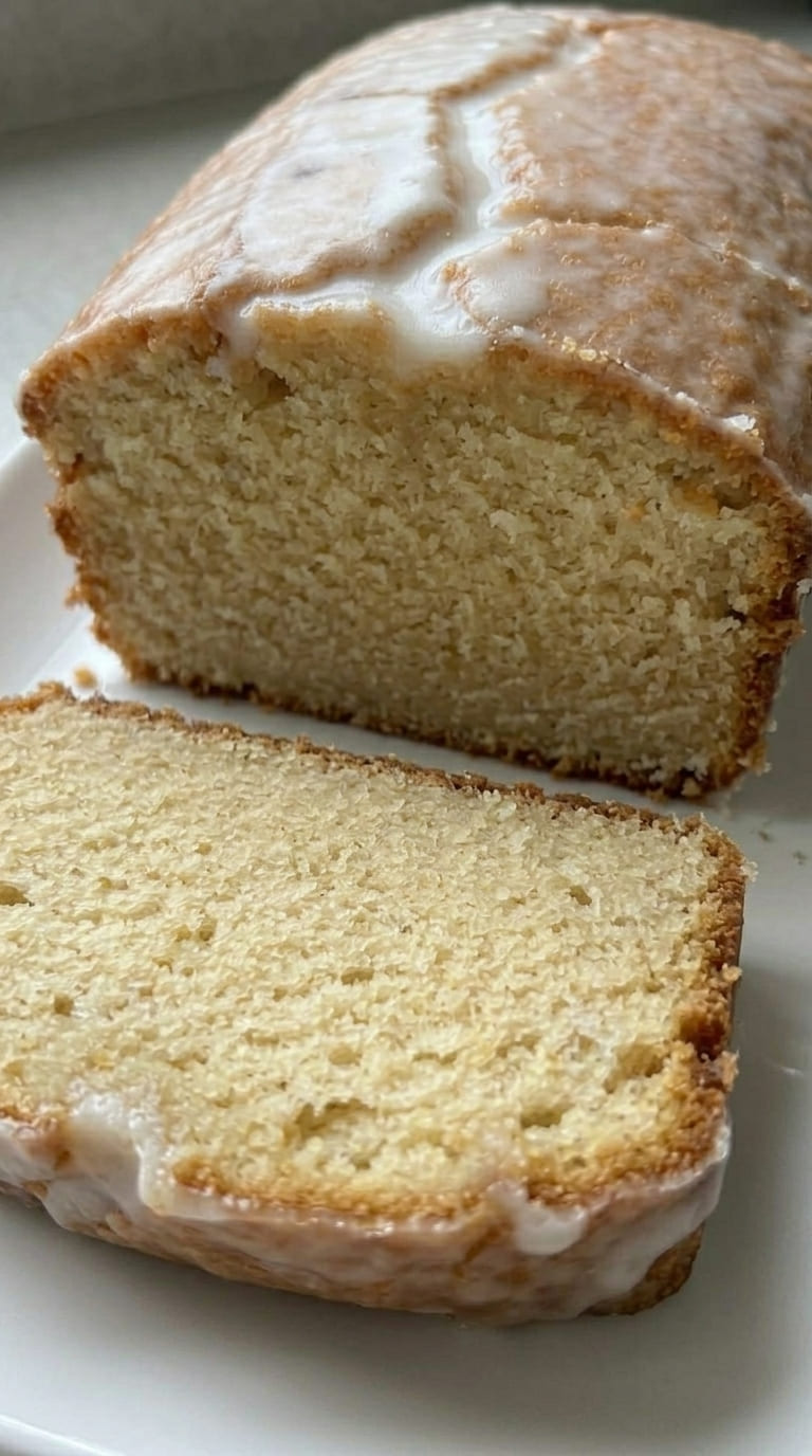 Moist Donut Bread with Glaze Perfect for Breakfast or Dessert