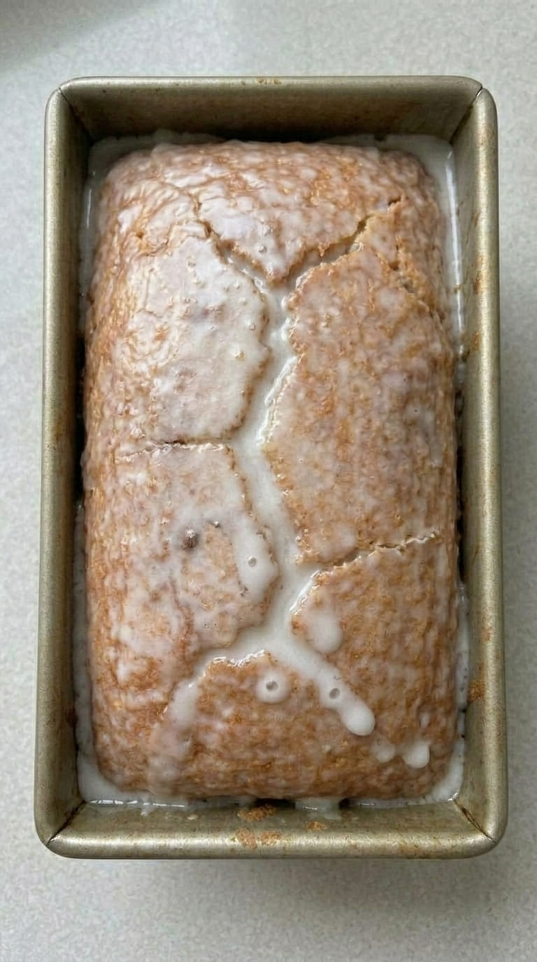 Moist Donut Bread with Glaze Perfect for Breakfast or Dessert