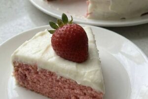 Moist Strawberry Cake Recipe Perfect for Small Celebrations