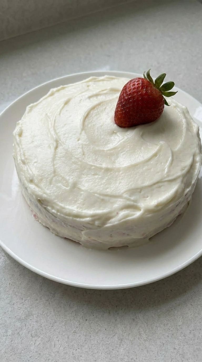 Moist Strawberry Cake Recipe Perfect for Small Celebrations