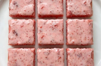 The Only Strawberry Brownies with Glaze Recipe You Will Ever Need