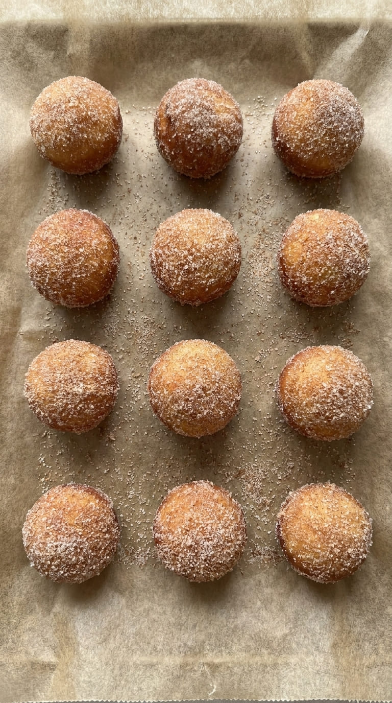 Easy Cinnamon Sugar Donut Holes Recipe Ready in Minutes