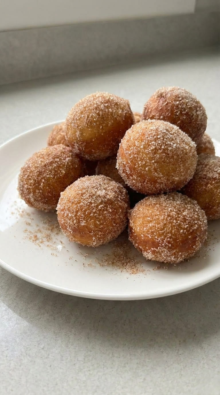 Easy Cinnamon Sugar Donut Holes Recipe Ready in Minutes