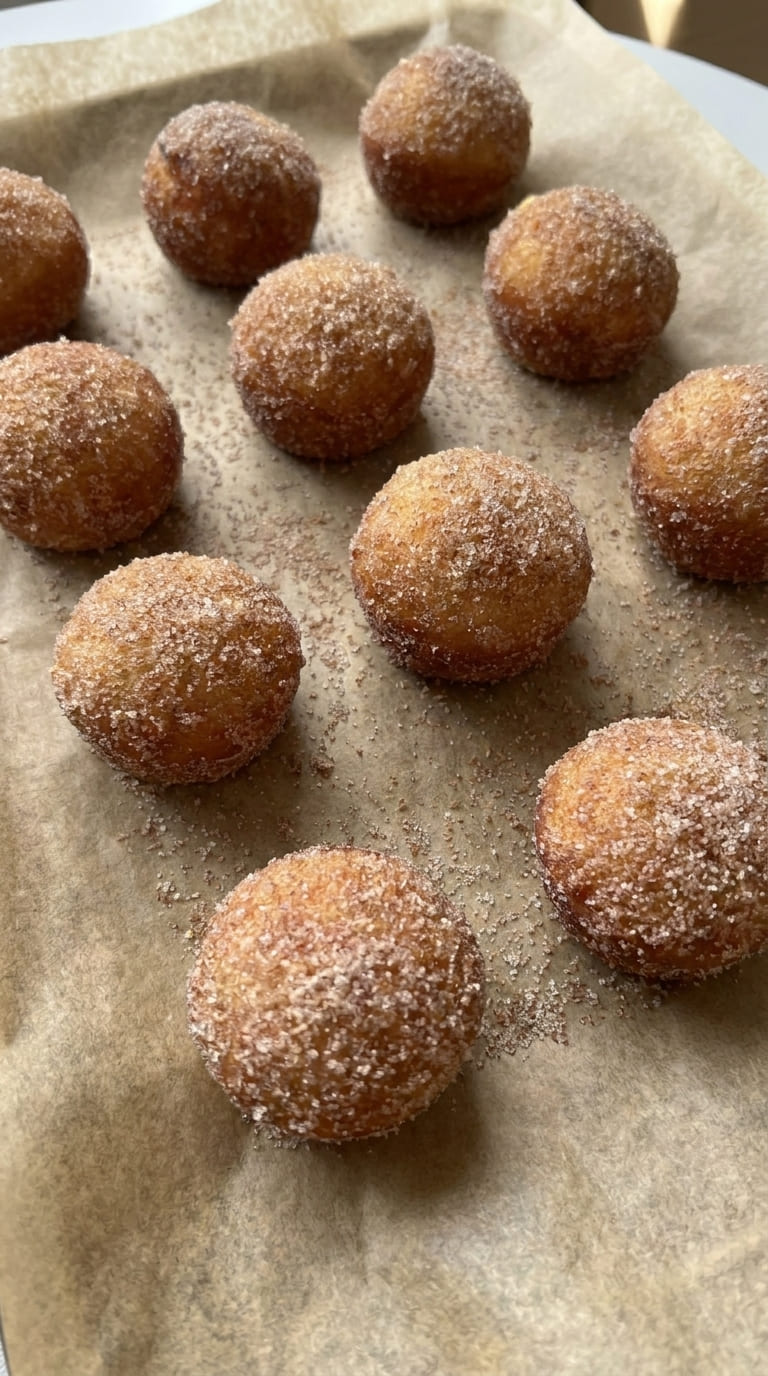 Easy Cinnamon Sugar Donut Holes Recipe Ready in Minutes