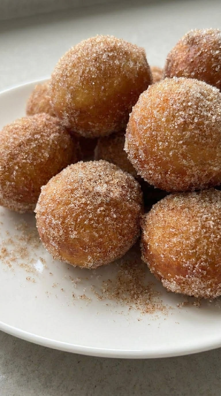 Easy Cinnamon Sugar Donut Holes Recipe Ready in Minutes