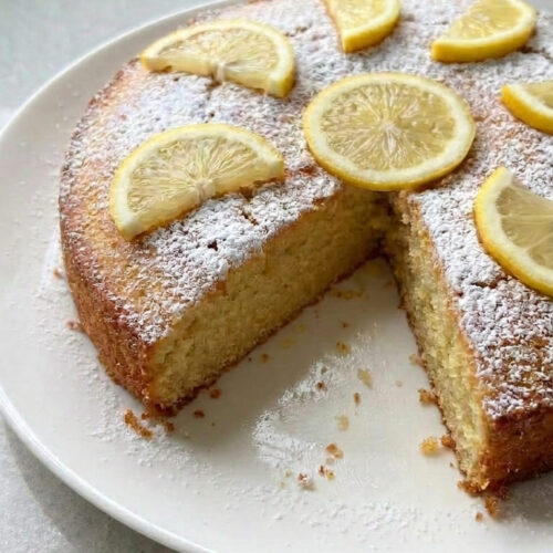 Homemade Lemon Olive Oil Cake Perfect for Spring and Summer