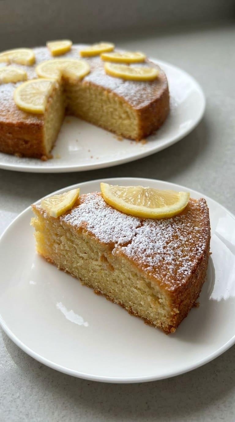 Homemade Lemon Olive Oil Cake Perfect for Spring and Summer