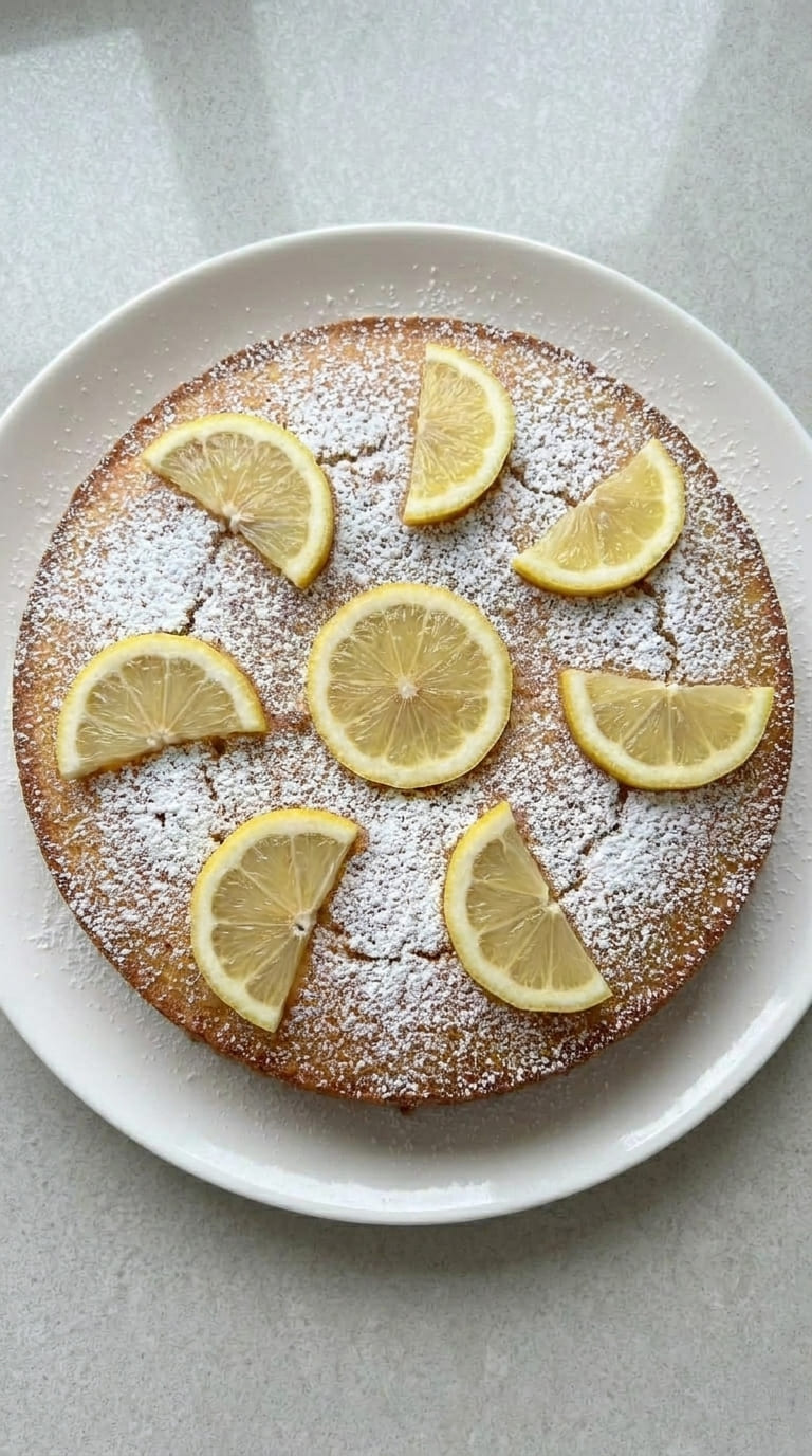 Homemade Lemon Olive Oil Cake Perfect for Spring and Summer