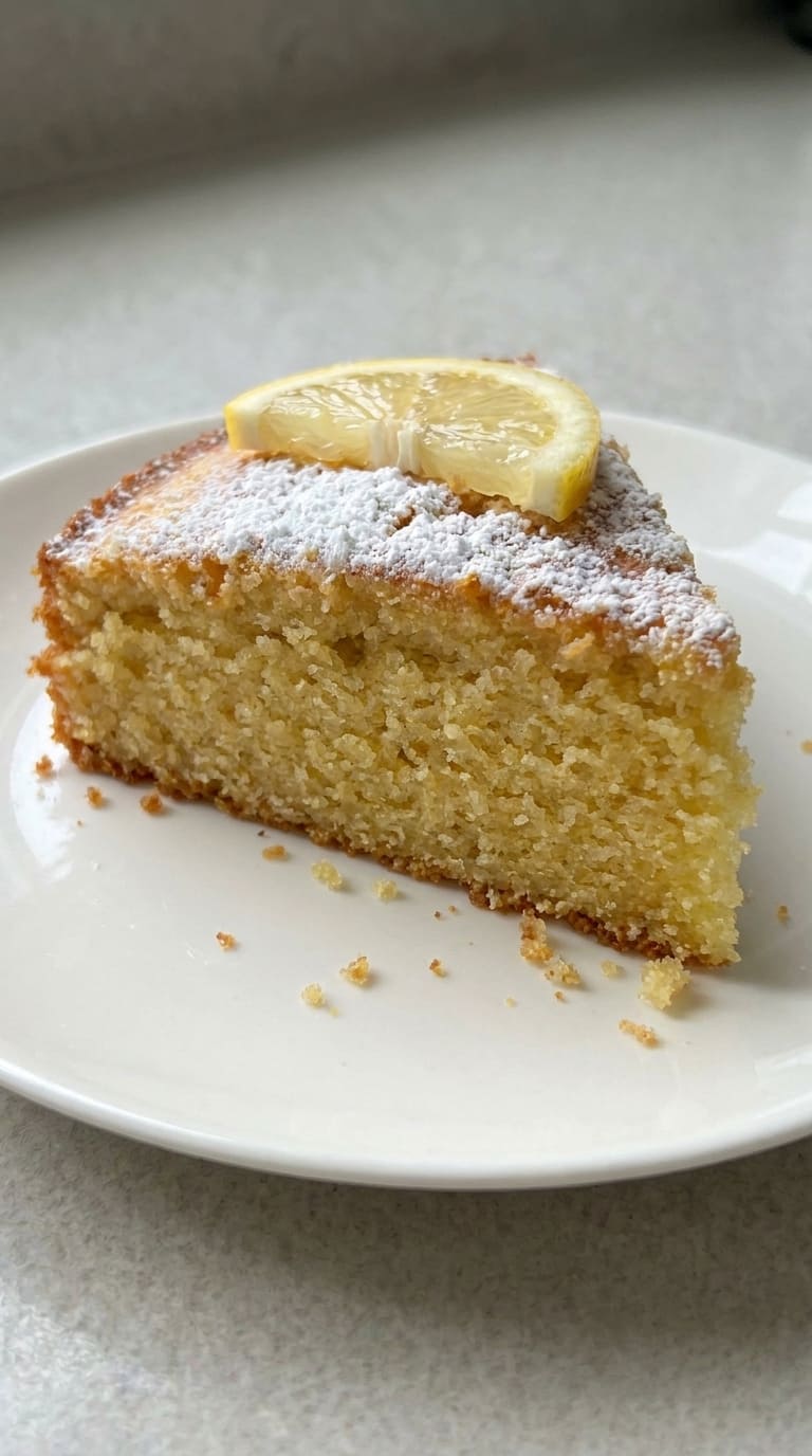 Homemade Lemon Olive Oil Cake Perfect for Spring and Summer